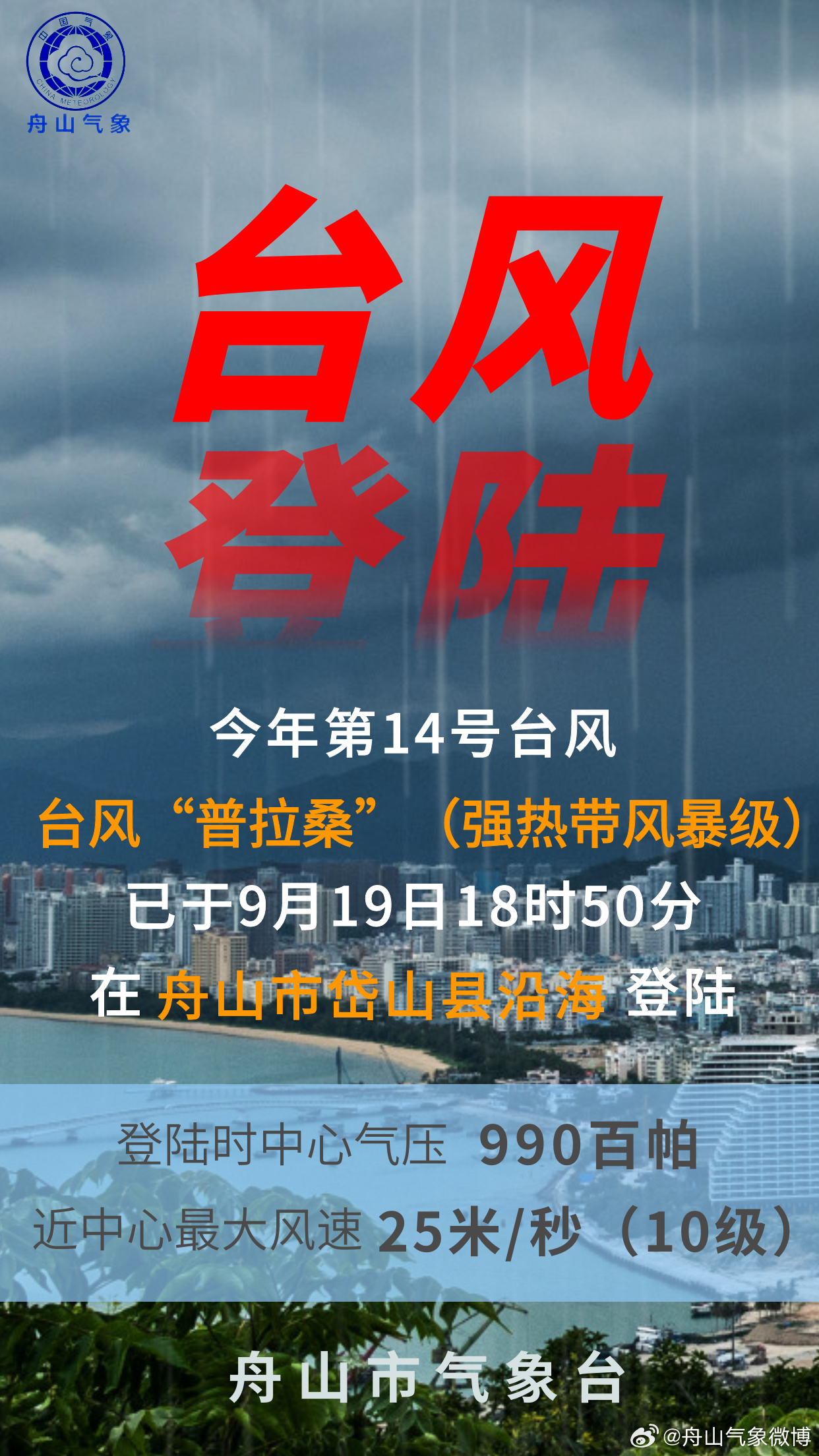 最新台风实时登陆情况报告