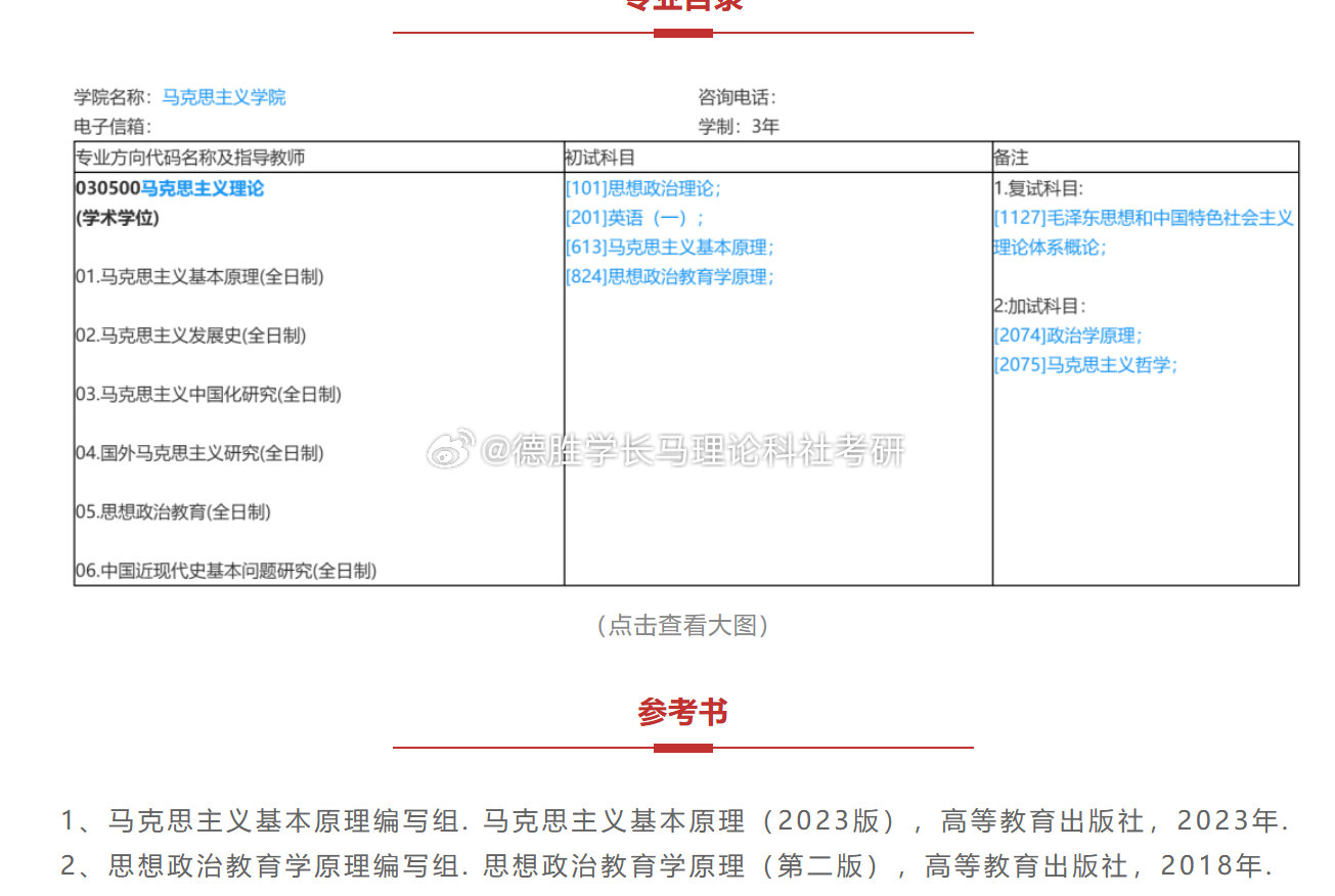 马理论考研最新教材探析